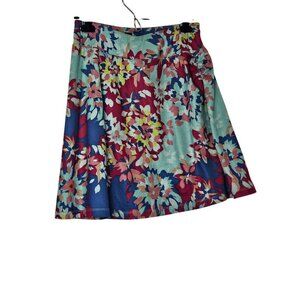 REI‎ Womens Floral Skirt Hidden Zip Pocket sz S Gorpcore Activewear Boho Casual